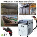 1000W Mini Head Rust Laserový čisticí stroj
